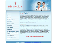 Tablet Screenshot of isismed.net